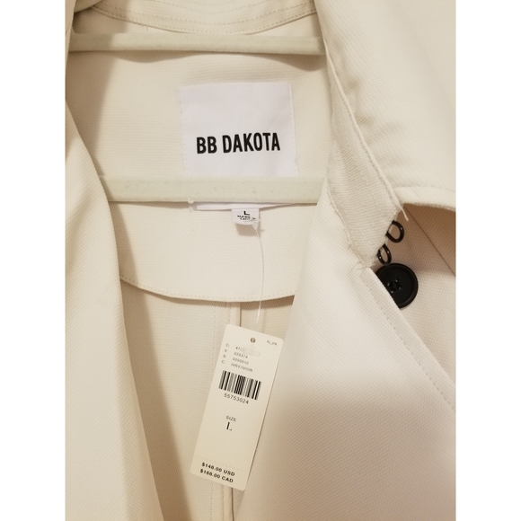NWT BB Dakota Collins Trench Coat | Anthropologie - Picture 4 of 5